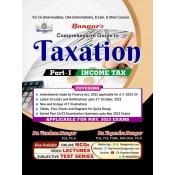 Yogendra Bangar's Comprehensive Guide to Taxation Part I: Income Tax for CA Inter & CMA Inter May 2023 Exams (New & Old Syllabus) by Aadhya Prakashan 